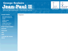 Tablet Screenshot of collegeste-stephanie.fr